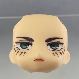 Face Swap Attack on Titan [FSAOT-2]: Eren Yeager's Titan Shifter Scar Marks Face (for use with #375, #1380, #2000 & Doll)