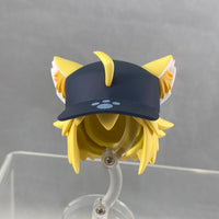 1700 -Mysterious Neko X's Ponytail with Cat Ears, Baseball Hat, & Tail