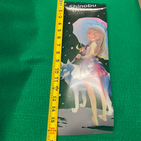 424-Clear Plastic Poster 2 -Shinobu with Umbrella and Wolf