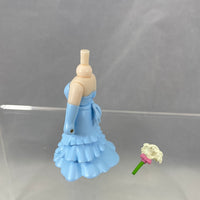 Nendoroid More: Dress Up Wedding 02 Blue Evening Gown with Lillies
