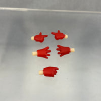 ND128 -Joker's Red Gloved Hands (Nendo Doll Size Hands)