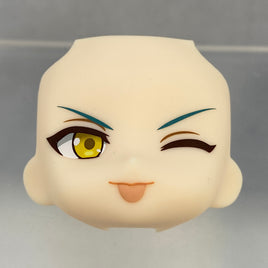 2564-2 -Haruka Isumi's Winking, Tongue Out Face