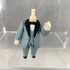 Nendoroid More: Dress Up Wedding 02 Grey Suit with Black Collar