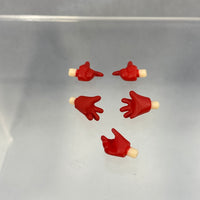 ND128 -Joker's Red Gloved Hands (Nendo Doll Size Hands)