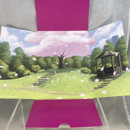 2594 -Ririchiyo Shirakiin's Sakura Blossom Cardstock Backdrop