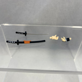 2390 -Yamambagiri (Black Ver. from the Stage Show) Sword & Sheath