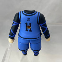 1998 -Isagi Yoichi's Soccer Uniform with Standing on the Ball Pose