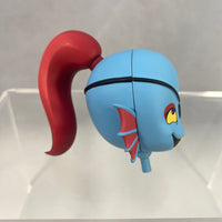 1898 -Undyne's Fish-Style Head with Ponytail