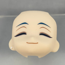 1886-2 -Floyd Leech's Closed Eye Smile without dangling earring part