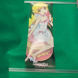 424-Clear Plastic Poster 1 -Shinobu with Donut