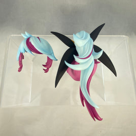 2427 -Neo: Traveler's Bicolored Ponytail with Big Black Bow