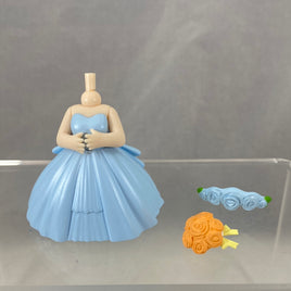Nendoroid More: Dress Up Wedding 02 Blue Dress with Orange Flowers