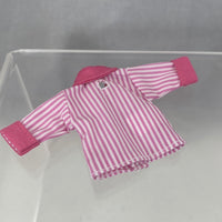 [ND102] -Pink Striped Pajamas Pants & Shirt