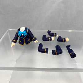 484 *-Shina Kokomi's School Uniform Upper Half Only