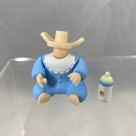 Nendoroid More Dress Up: Baby Body BLUE with Baby Bottle