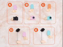 GSC Preorder Campaign #6 Bonus -  Accessories (Popsicles and Camera)