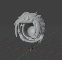 CUSTOM RESIN Hair 001