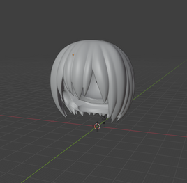 CUSTOM RESIN Hair 002