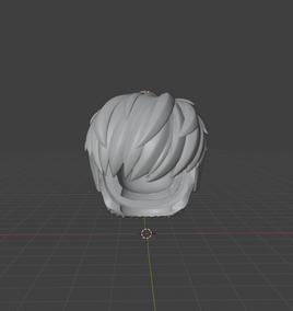 CUSTOM RESIN Hair 003