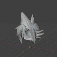 CUSTOM RESIN Hair 004 - Cloud