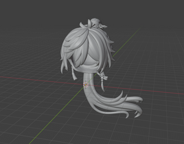 CUSTOM RESIN Hair 006 - Zhong Li