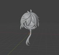 CUSTOM RESIN Hair 007 - Zhong Li