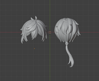 CUSTOM RESIN Hair 007 - Zhong Li