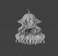 CUSTOM RESIN Hair 008 - Mavis Vermillion