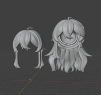 CUSTOM RESIN Hair 011