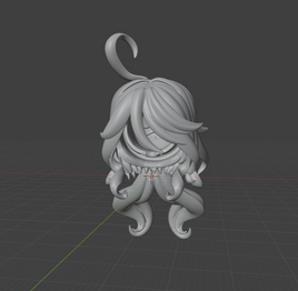 CUSTOM RESIN Hair 015 - Furina