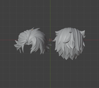 CUSTOM RESIN Hair 016 - Wriothesley