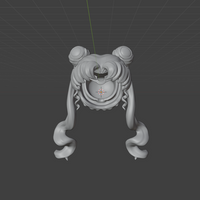 CUSTOM RESIN Hair 019 - Sailor Moon