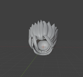 CUSTOM RESIN Hair 022 - Vash