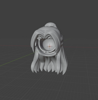 CUSTOM RESIN Hair 023 - Jinshi