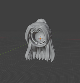 CUSTOM RESIN Hair 023 - Jinshi