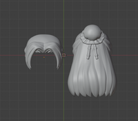 CUSTOM RESIN Hair 023 - Jinshi