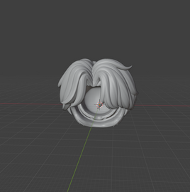 CUSTOM RESIN Hair 026 - Jinu