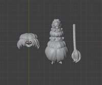 CUSTOM RESIN Hair 028 - Sailor Vesta