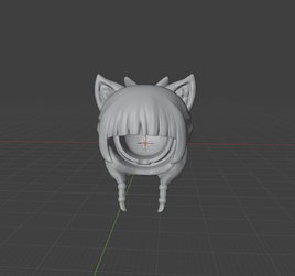 CUSTOM RESIN Hair 031 - Maomao