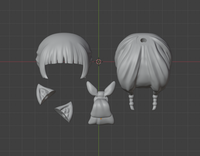 CUSTOM RESIN Hair 031 - Maomao