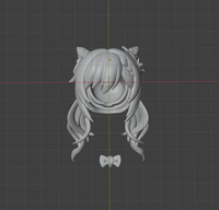 CUSTOM RESIN Hair 032 - Keqing