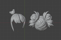 CUSTOM RESIN Hair 034 - Prestige Arcane