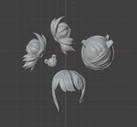 CUSTOM RESIN Hair 034 - Prestige Arcane