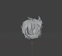 CUSTOM RESIN Hair 035 - Tartaglia Childe