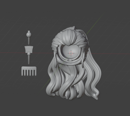 CUSTOM RESIN Hair 038