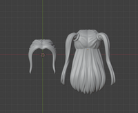 CUSTOM RESIN Hair 041 - Mira