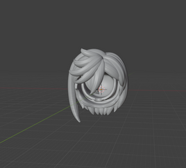 CUSTOM RESIN Hair 042 - Momo