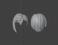 CUSTOM RESIN Hair 042 - Momo