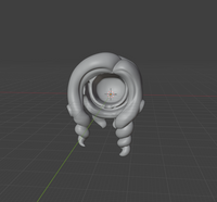 CUSTOM RESIN Hair 043 - Splatoon 2