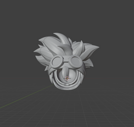 CUSTOM RESIN Hair 044 - Taichi